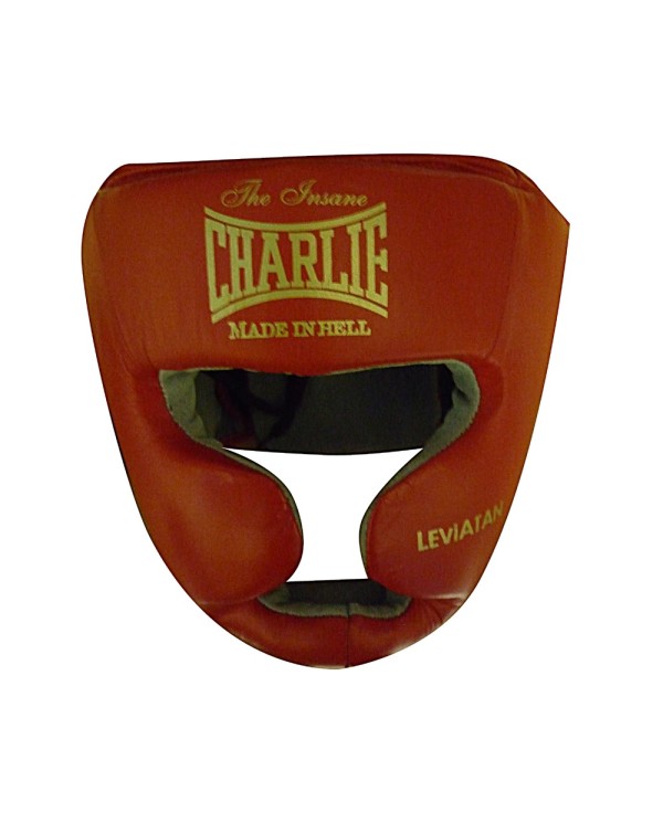 Casco de Boxeo Leviatan X de la marca Charlie rojo