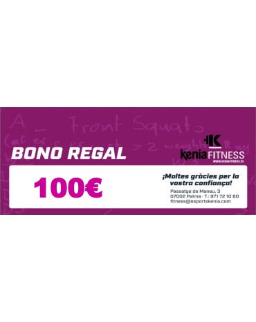 Tarjeta regalo 100€